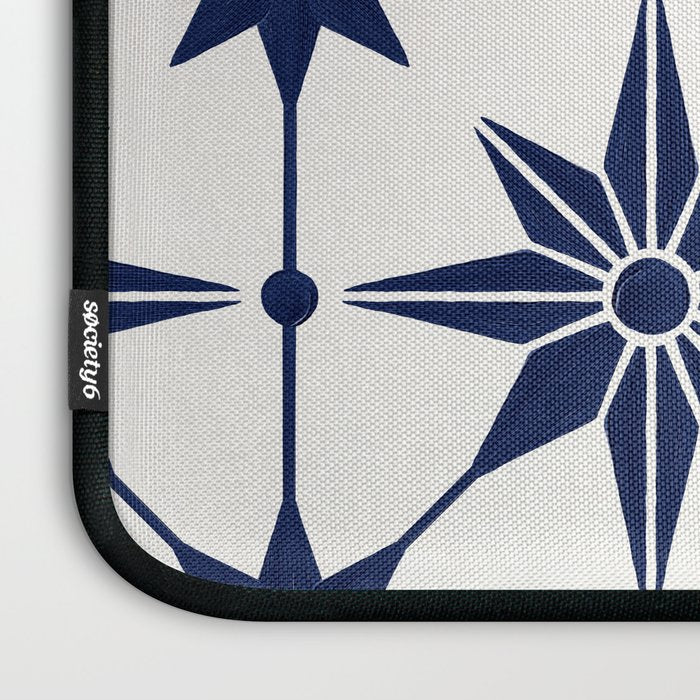 Starburst Mosaic â Navy Laptop Sleeve Gallery Image 3