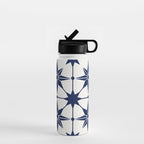 Starburst Mosaic â Navy Water Bottle Gallery Image 1