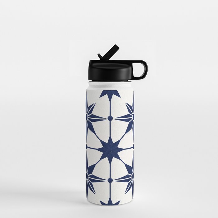 Starburst Mosaic â Navy Water Bottle Gallery Image 1
