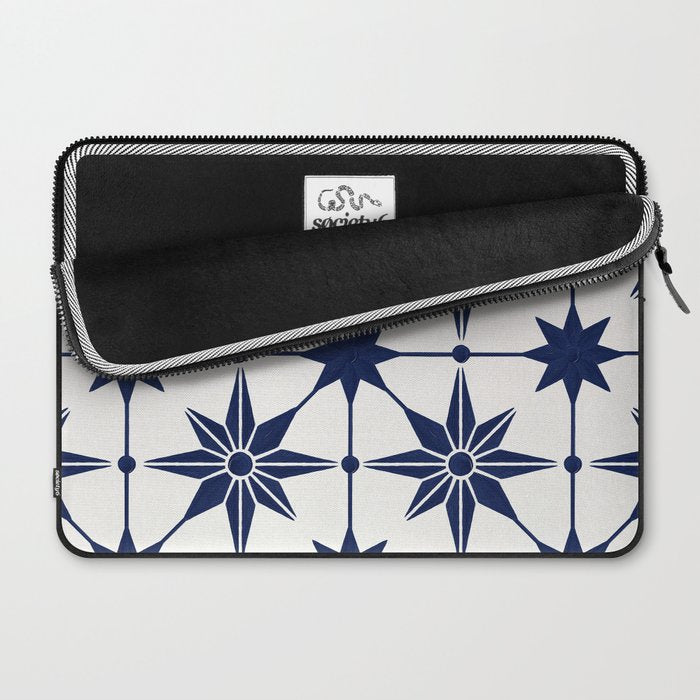 Starburst Mosaic â Navy Laptop Sleeve Gallery Image 2