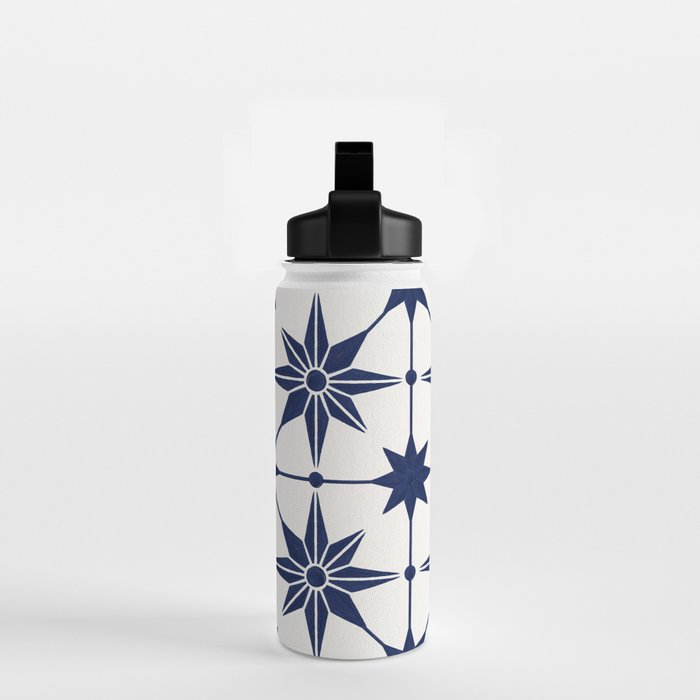 Starburst Mosaic â Navy Water Bottle Gallery Image 2