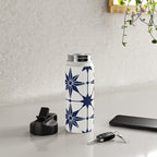 Starburst Mosaic â Navy Water Bottle Gallery Image 4