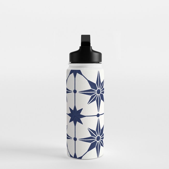 Starburst Mosaic â Navy Water Bottle Gallery Image 3