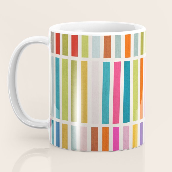 Colorful Mosaic Tiles Artwork Coffee Mug Gallery Image 3