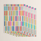 Colorful Mosaic Tiles Artwork Wrapping Paper Gallery Image 3