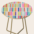 Colorful Mosaic Tiles Artwork Side Table Gallery Image 2