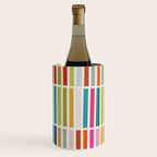 Colorful Mosaic Tiles Artwork Wine Chiller Gallery Image 2