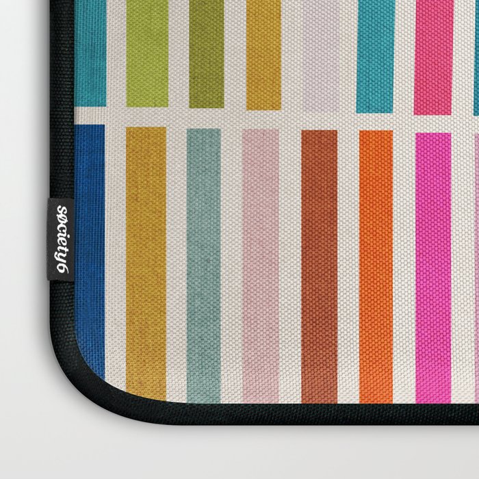 Colorful Mosaic Tiles Artwork Laptop Sleeve Gallery Image 3