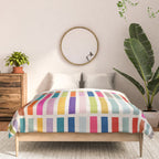 Colorful Mosaic Tiles Artwork Comforter Gallery Image 3