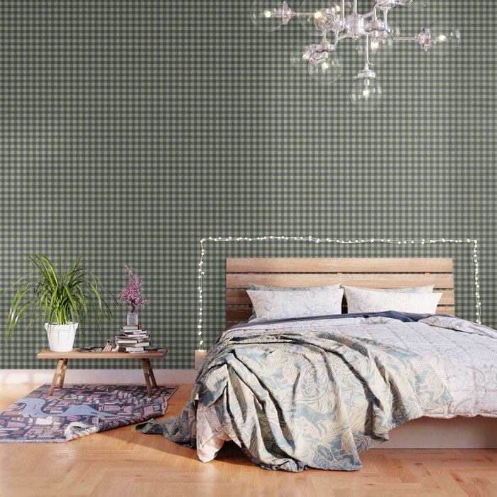 Small Blocks - Spring Green and Grays Wallpaper Gallery Image 3