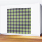 Small Blocks - Spring Green and Grays Wall Mural Gallery Image 2