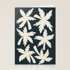 Palm Trees - Black and White  Stationery Card Gallery Image 2