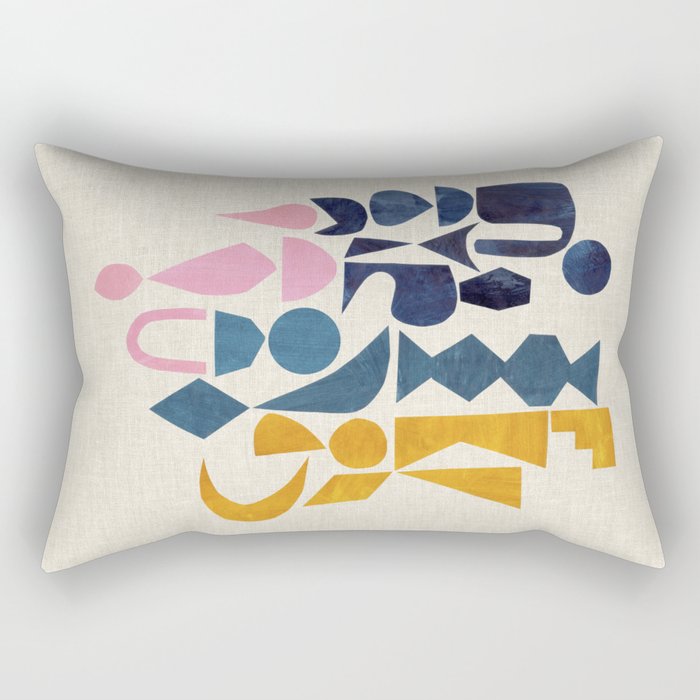Sunshine Symphony Rectangular Pillow Gallery Image 2