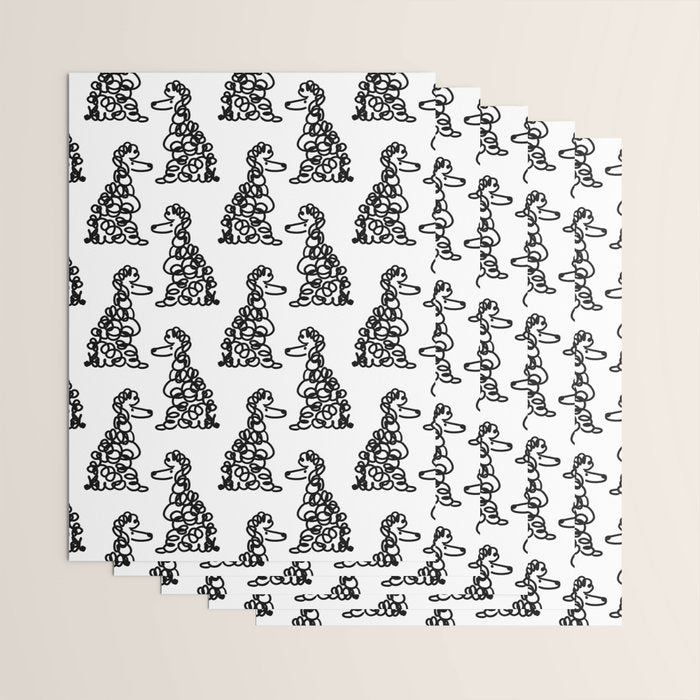 Poodle Wrapping Paper Gallery Image 3