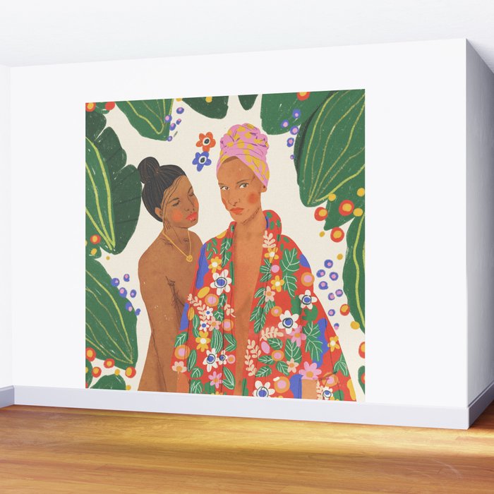 Girlfriends Wall Mural Gallery Image 2