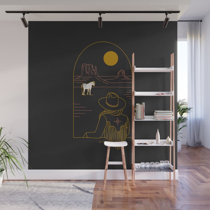 Lost Pony Wall Mural Gallery Image 1