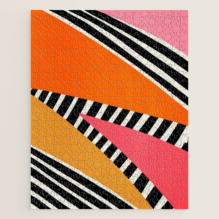Mid Century Abstraction | PATTERN 02: The Retro Edition Jigsaw Puzzle Gallery Image 1