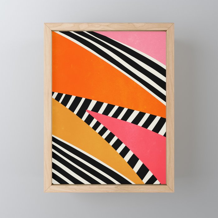 Mid Century Abstraction | PATTERN 02: The Retro Edition Mini Art Print Gallery Image 1