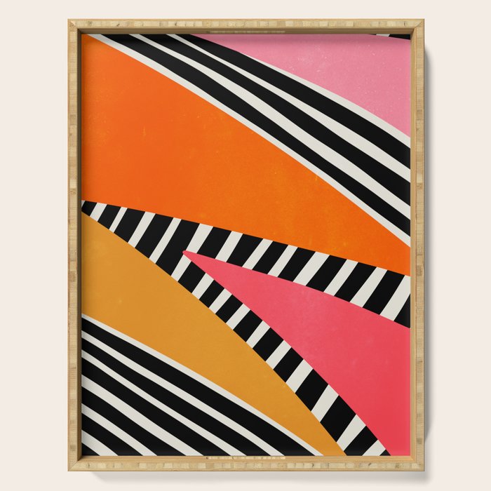 Mid Century Abstraction | PATTERN 02: The Retro Edition Serving Tray Gallery Image 1