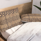 UrbanNesian Tongan Ngatu Pillow Sham Gallery Image 2