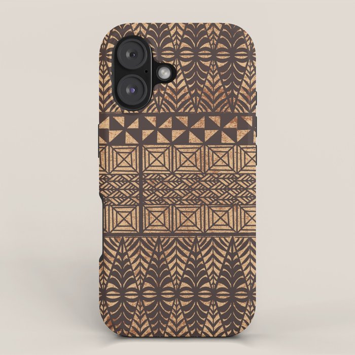 UrbanNesian Tongan Ngatu iPhone Case Gallery Image 1