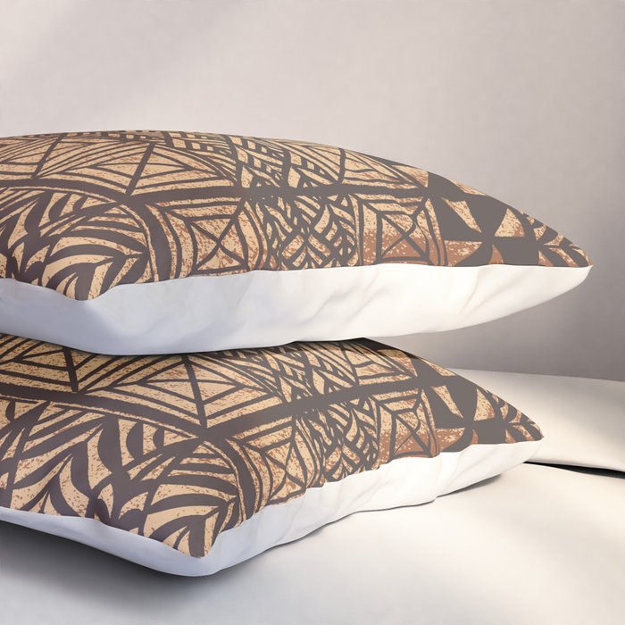 UrbanNesian Tongan Ngatu Pillow Sham Gallery Image 3