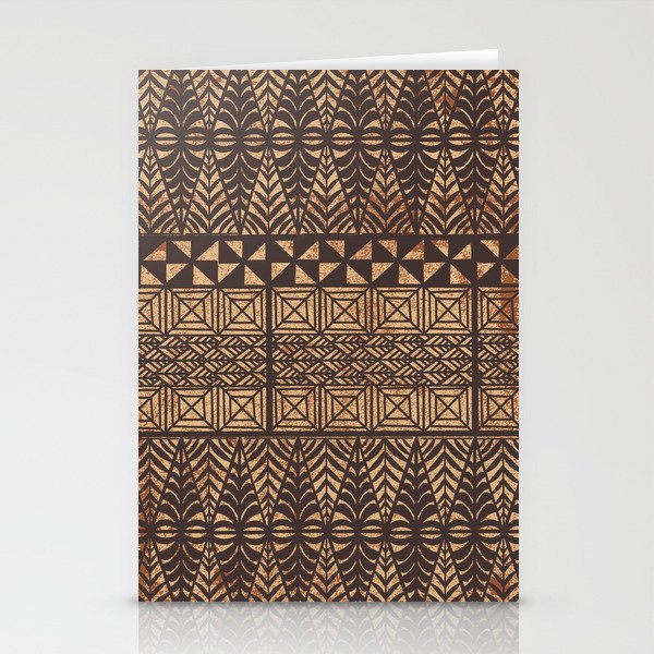 UrbanNesian Tongan Ngatu Stationery Card Gallery Image 2