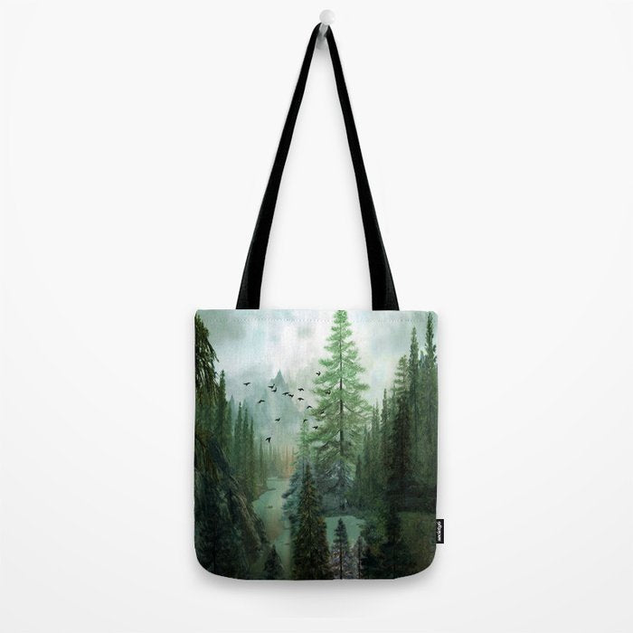 Mountain Morning 2 Tote Bag Gallery Image 2