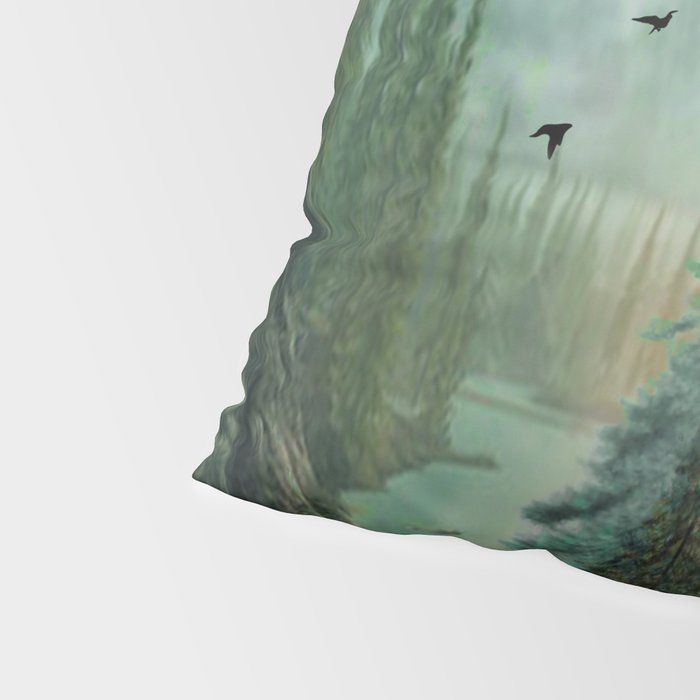 Mountain Morning 2 Pillow Sham Gallery Image 4