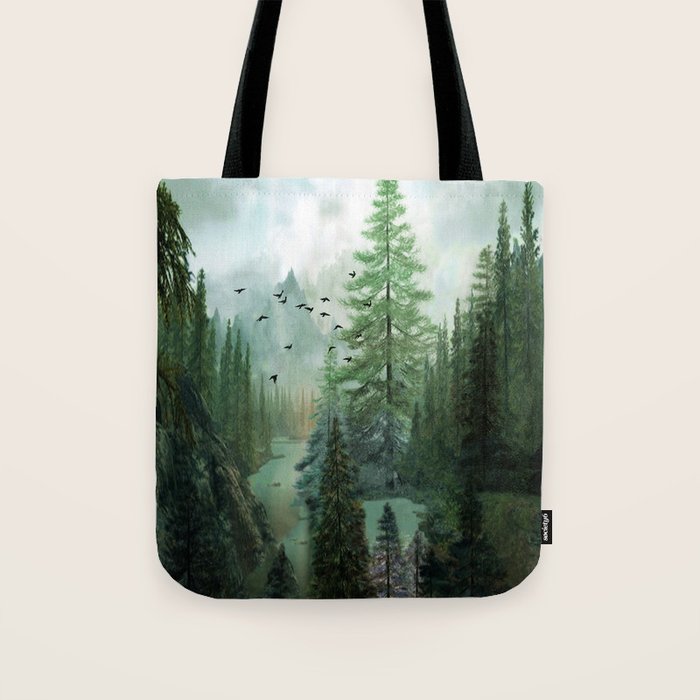 Mountain Morning 2 Tote Bag Gallery Image 1