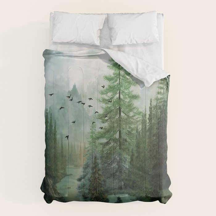 Mountain Morning 2 Comforter Gallery Image 6