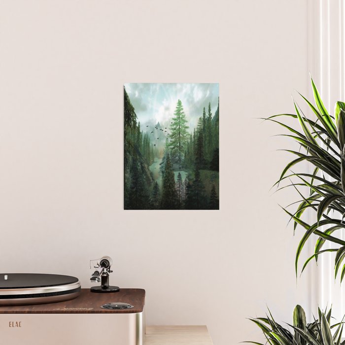 Mountain Morning 2 Poster Gallery Image 2