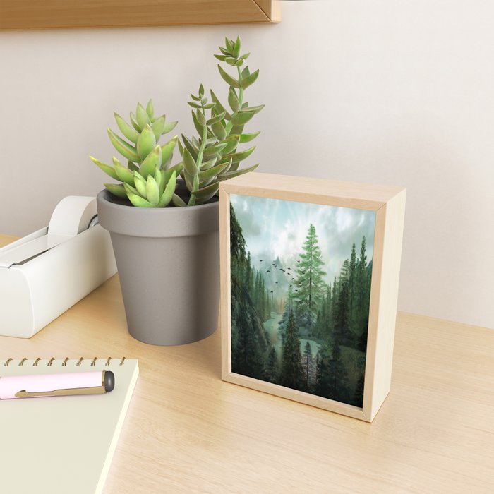 Mountain Morning 2 Mini Art Print Gallery Image 2