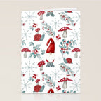 Gnome For The Holidays - Christmas Pattern Stationery Card Gallery Image 2