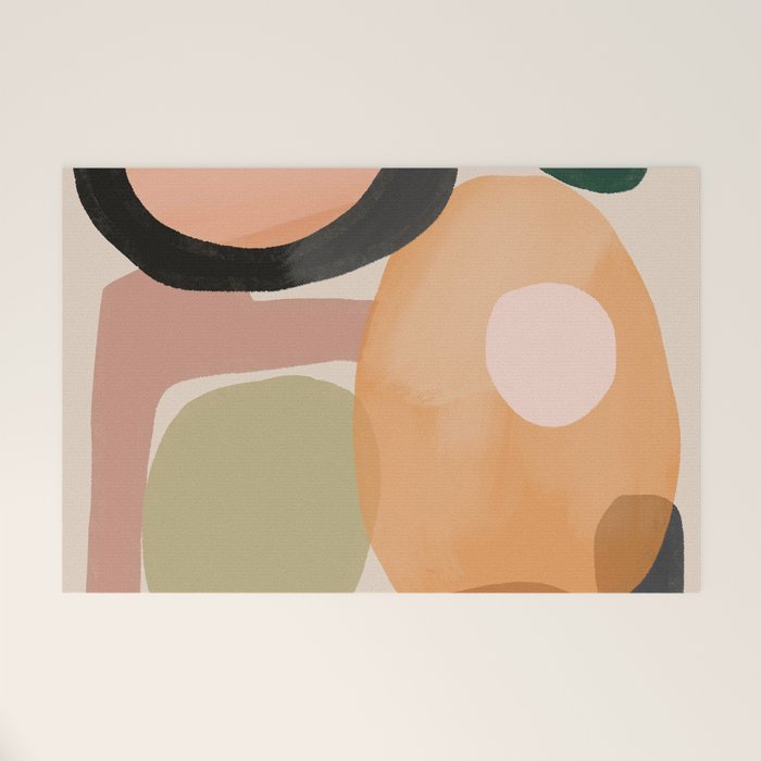 Modern Abstract Art 144 Welcome Mat Gallery Image 1