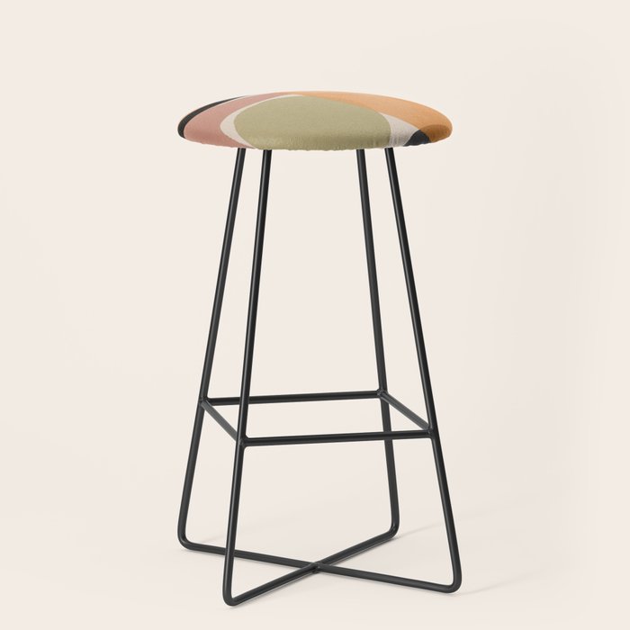Modern Abstract Art 144 Stool Gallery Image 1