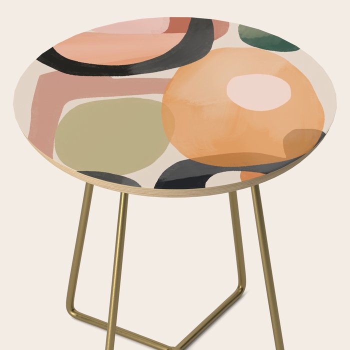 Modern Abstract Art 144 Side Table Gallery Image 2