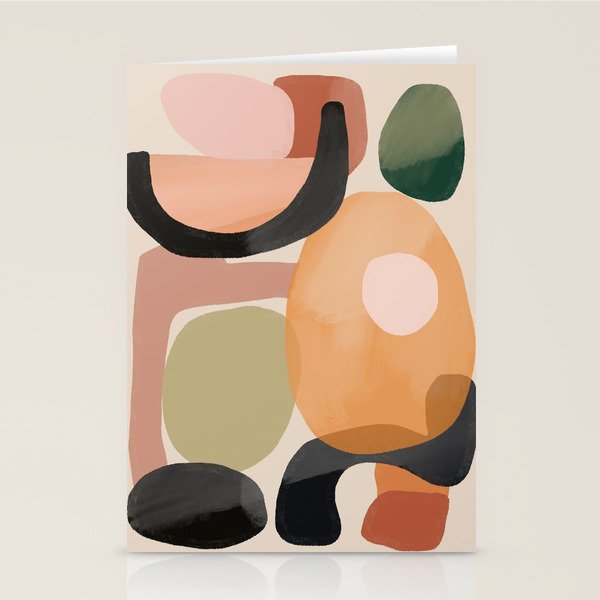 Modern Abstract Art 144 Stationery Card Gallery Image 2