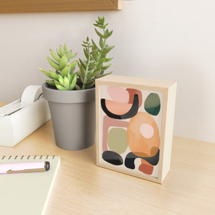 Modern Abstract Art 144 Mini Art Print Gallery Image 2