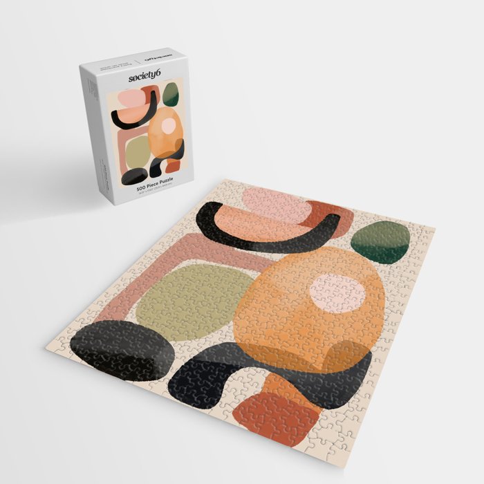 Modern Abstract Art 144 Jigsaw Puzzle Gallery Image 2