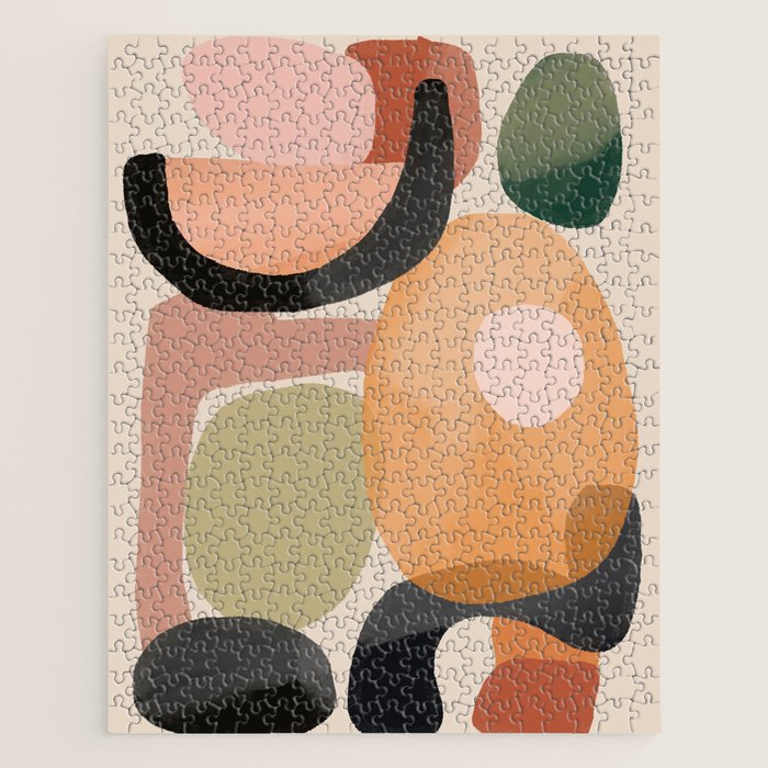 Modern Abstract Art 144 Jigsaw Puzzle Gallery Image 1