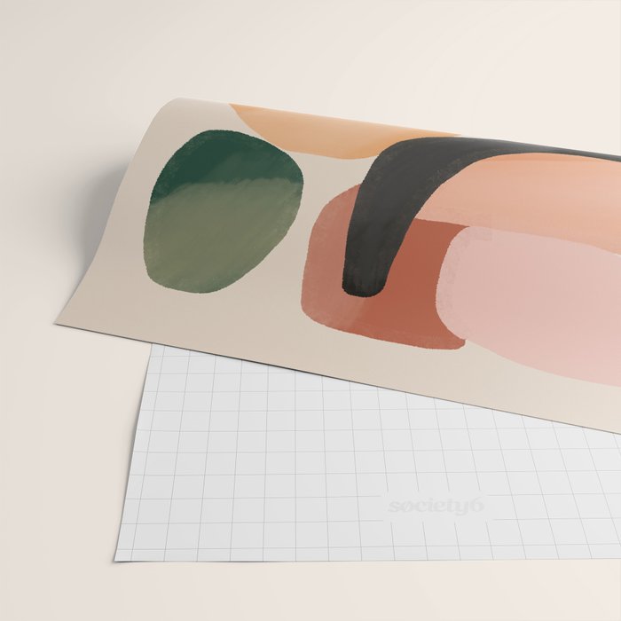 Modern Abstract Art 144 Wrapping Paper Gallery Image 2