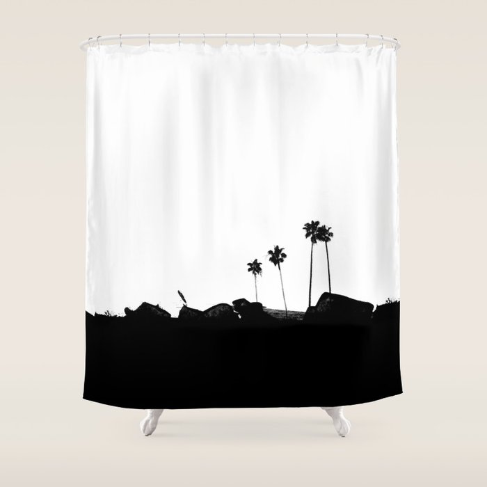 Palm 03 Shower Curtain Gallery Image 1