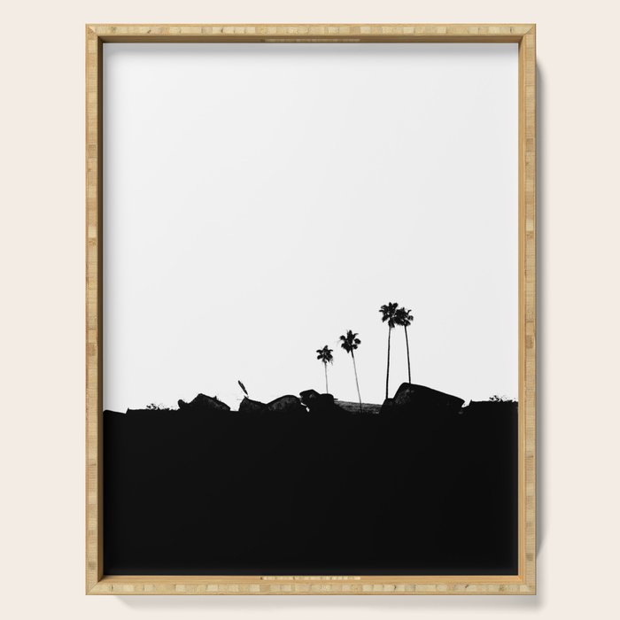 Palm 03 Serving Tray Gallery Image 1
