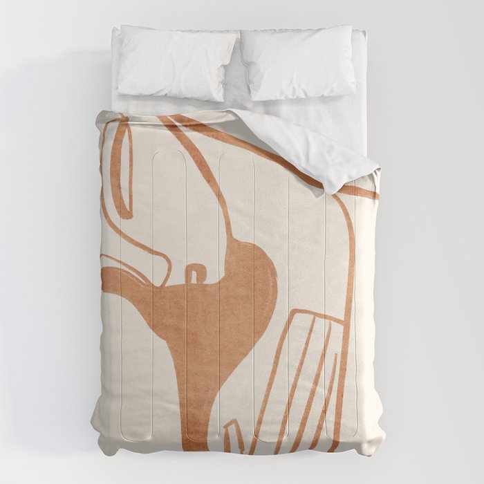 Abstract Female Figure 23 Comforter Gallery Image 6