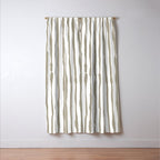 Nutmeg Watercolor Line  Window Curtain Gallery Image 3