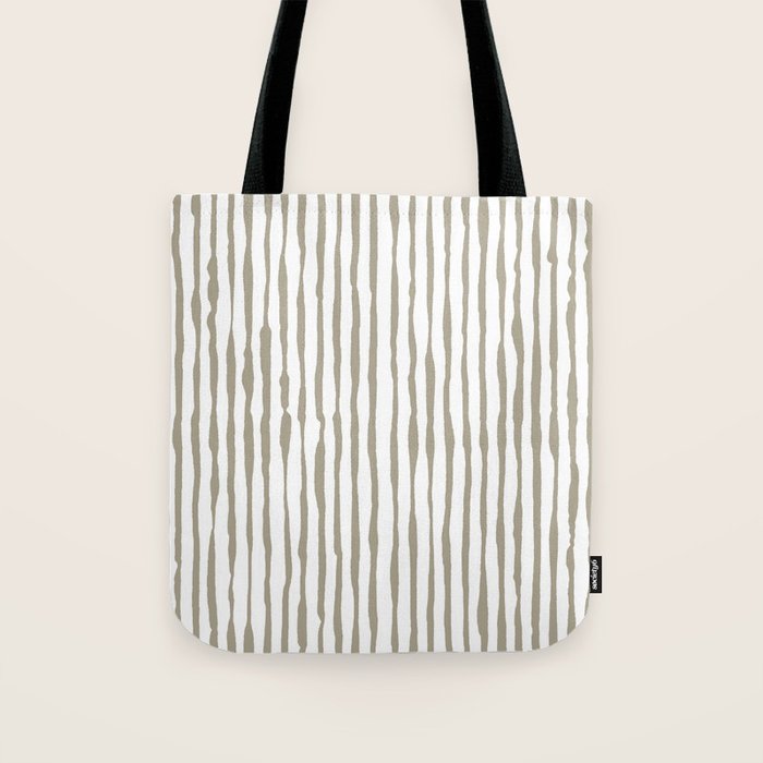 Nutmeg Watercolor Line  Tote Bag Gallery Image 1