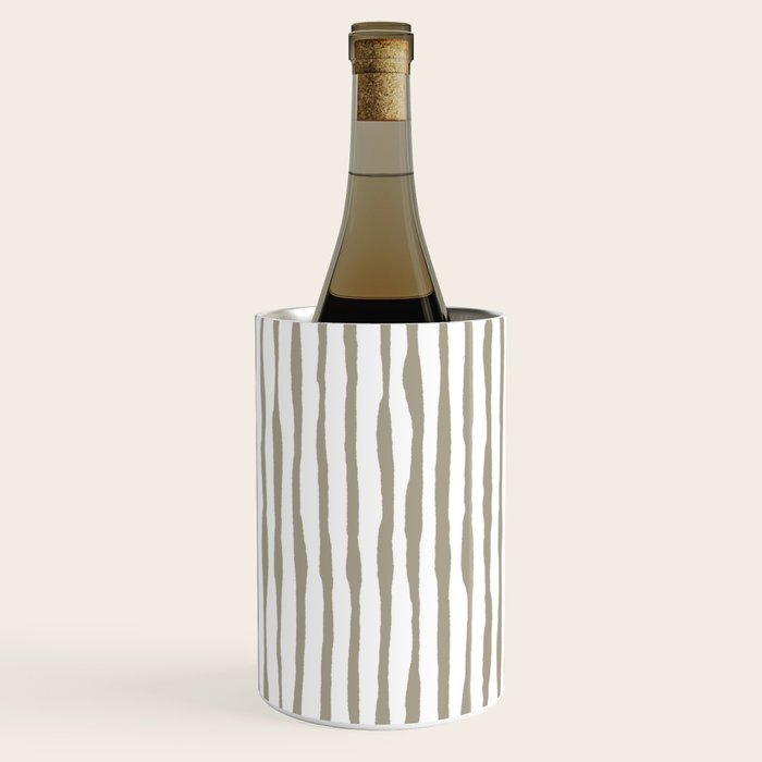 Nutmeg Watercolor Line  Wine Chiller Gallery Image 3