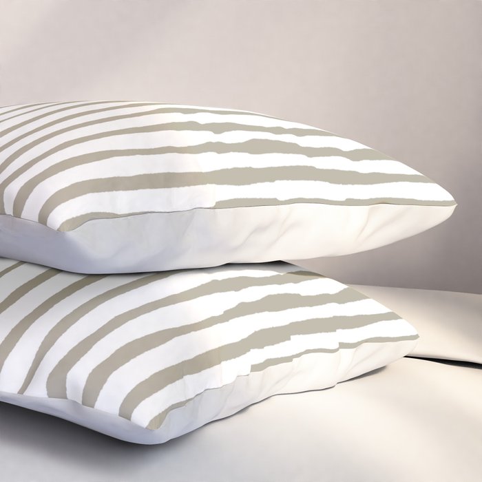 Nutmeg Watercolor Line  Pillow Sham Gallery Image 3