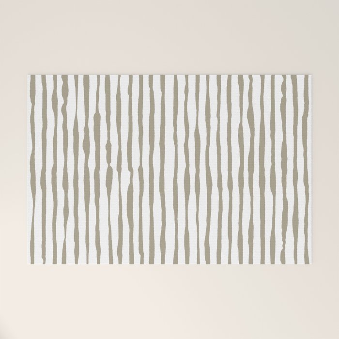 Nutmeg Watercolor Line  Welcome Mat Gallery Image 1